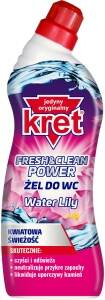 Kret Fresh & Clean Power Water Lily Toilettengel 750 g