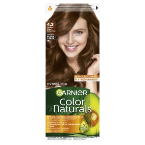 Garnier Color Naturals Crème Farba do włosów naturalnie złoty brąz 4.3