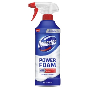 Domestos Power Foam Arctic Fresh Cleaning Foam Toilet & Bathroom 435 ml