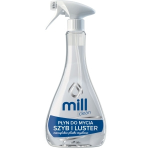 MILL clean – płyn do mycia szyb i luster – marsylskie płatki mydlane 555 ml