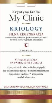 JANDA MY CLINIC KRIOLOGY maseczka regenerująca 8 ml