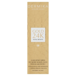Dermika Luxury Gold Luxury eye cream essence of youth for day and night 15 ml
