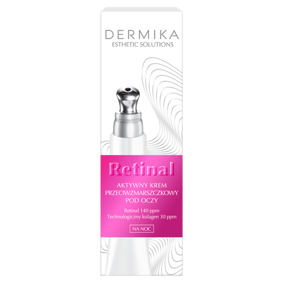 Dermika Esthetic Solutions Retinal Active Anti-Wrinkle Eye Cream for Night 15 ml