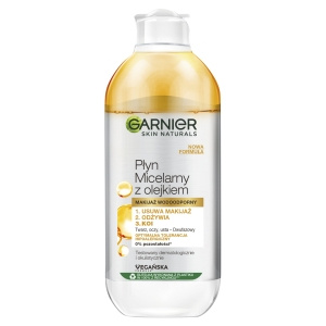Garnier Skin Naturals Płyn micelarny z olejkiem 400 ml
