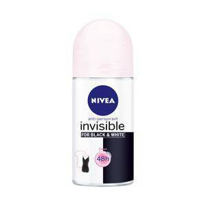 Nivea Black&White Invisible Clear Antiperspirant Roll ON 50 ml