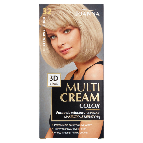 Joanna Multi Cream Color Farba do włosów platynowy blond 32