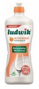 Ludwik Płyn do naczyń brzoskwiniowy 450 g