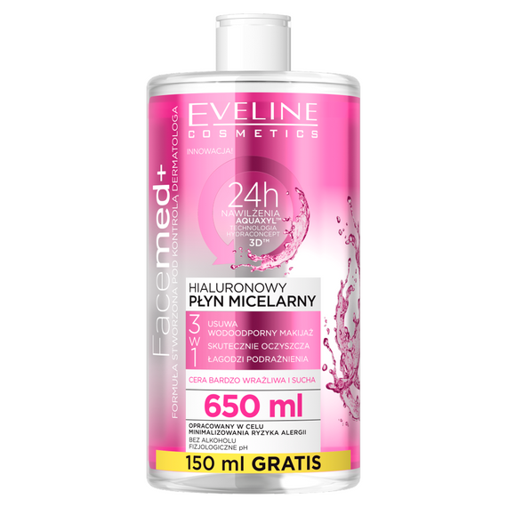 Facemed+ Hyaluronic Micellar Fluid 3in1