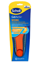 Scholl GelActiv WORK Insoles Size S 35.5–40.5