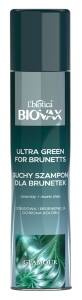 L'biotica Biovax Glamour Ultra Green for Brunettes suchy szampon 200 ml