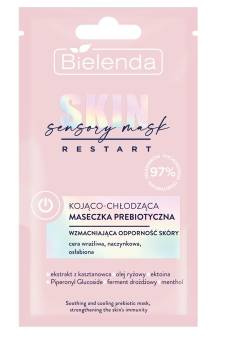 Bielenda Skin Restart Sensory Mask Kojąco-chłodząca maseczka prebiotyczna 8 g