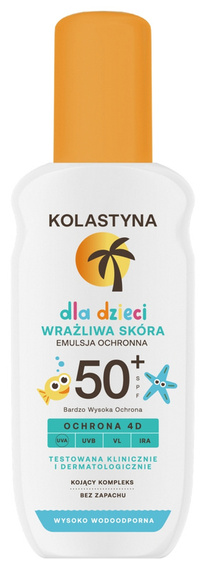 Kolastyna Emulsja ochronna dla dzieci SPF 50+ 150 ml