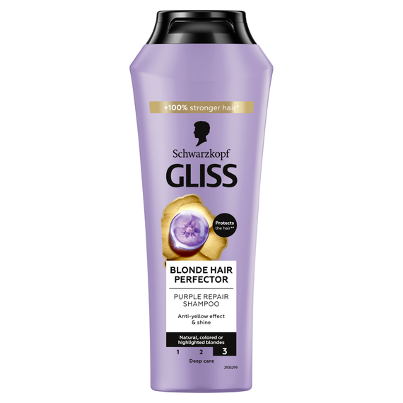 Gliss Blonde Hair Perfector Shampoo 250 ml