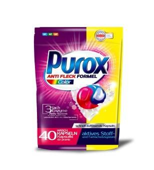 Purox Duo Caps Color Washing Capsules 720 g (40 washes)