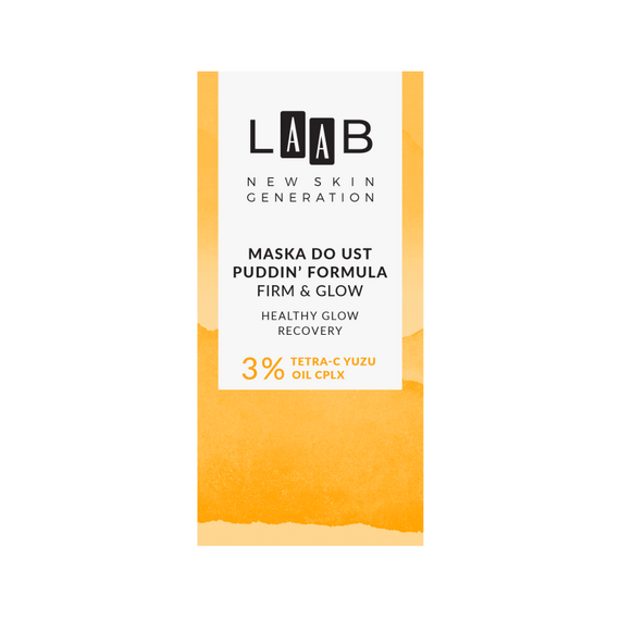 AA LAAB Tetra-C Yuzu Puddin' Formula Firm&Glow Lip Mask 15g
