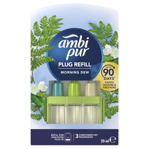 Ambi Pur 3Volution Wkład do elektrycznego odświeżacza powietrza Morning Dew  ml