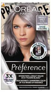 Farba do włosów L'Oréal Préférence Vivid Colors 9.112 Smokey Grey