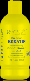 G-SYNERGIE Brazilian keratin Odżywka zwiększająca objętość 300 ml