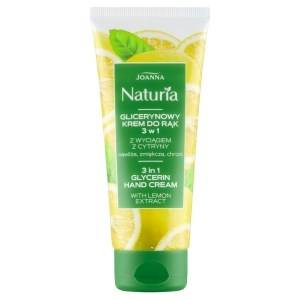 Joanna Naturia Glycerin Hand Cream 3 in 1 with Lemon Extract 100 g