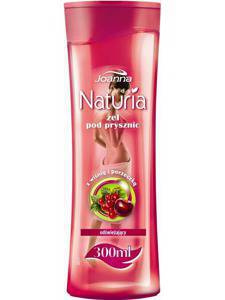 Joanna Naturia Żel pod prysznic wiśnia i czerwona porzeczka 300 ml