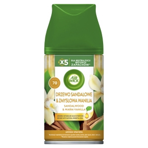 Air Wick Essential Oils Wkład zapachowy drzewo sandałowe i zmysłowa wanilia 250 ml