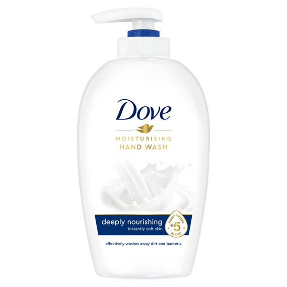 Dove Deeply Nourishing Nährende Flüssigseife mit Pumpe 250 ml