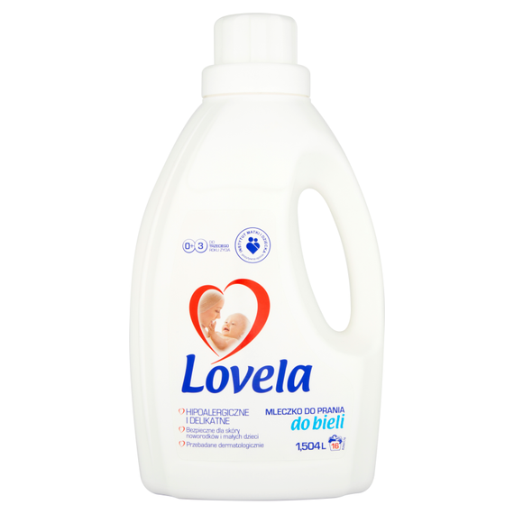 Lovela Hipoalergiczne mleczko do prania do bieli 1,45 l 