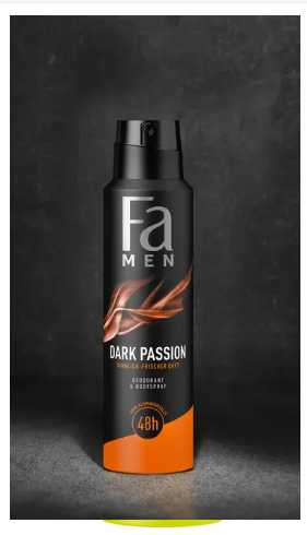 Fa Men Dark passion Dezodorant w sprayu 150 ml