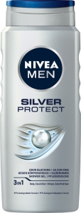 Nivea MEN Silver Protect ŻEL POD Prysznic DLA Mężczyzn 500 ml