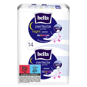 Bella Perfecta Ultra Night Extra Soft Damenbinden 14 Stück