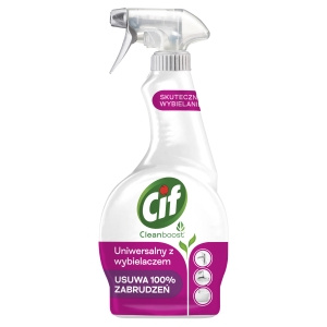 Cif Cleanboost Spray uniwersalny z wybielaczem 500 ml