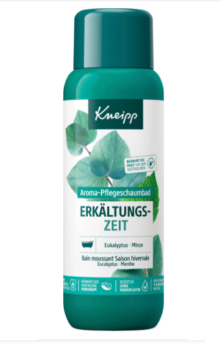 KNEIPP Erkaltungs Zeit pianka do kąpieli eukaliptus mięta 400 ml