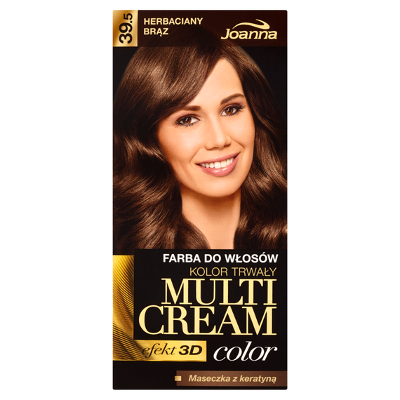 Joanna Multi Cream Color Farba do włosów herbaciany brąz 39.5