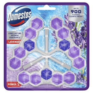 Domestos Power 5 Lavender Kostka toaletowa 3 x 50 g