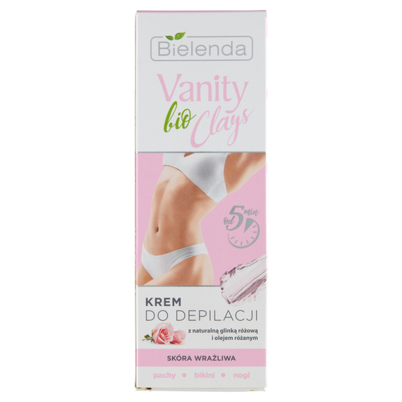 Bielenda Vanity Bio Clays Krem do depilacji skóra wrażliwa 100 ml