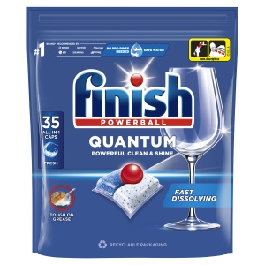 Finish Quantum Fresh Kapsułki do mycia naczyń w zmywarce 364 g (35 sztuk)