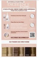 L’Oréal Paris Excellence Creme Farbe 7U uniwersalny średni blond farba do włosów w Niemiec