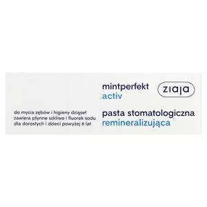 Ziaja Mintperfekt Activ Pasta stomatologiczna remineralizująca 75 ml