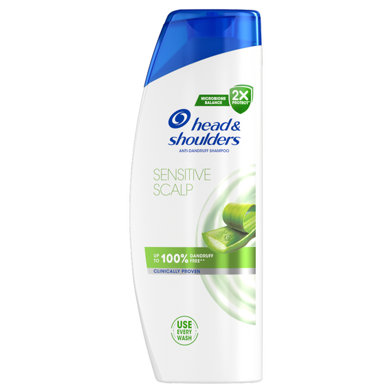 Head & Shoulders Sensitive Scalp Tägliches Anti-Schuppen-Shampoo 400 ml