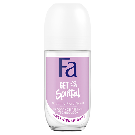 Fa Get Spiritual 48 h Roll-on Antitranspirant mit blumigem Duft 50 ml