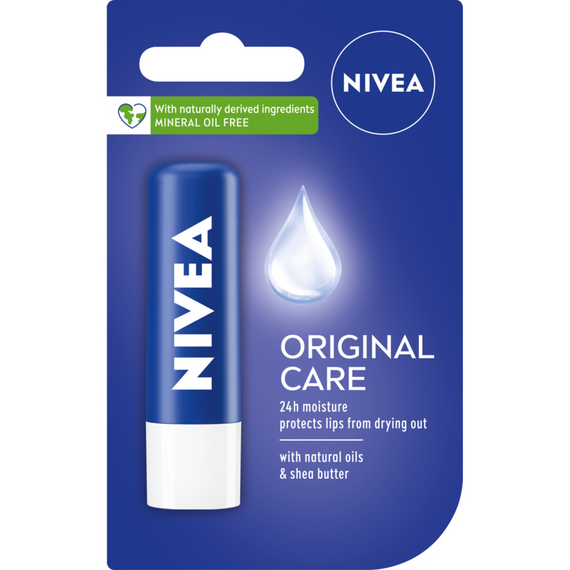 Nivea Original Care Pflegender, schützender Lippenstift 5,5 ml