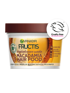 Garnier Fructis Nawilżająca maska do włosów Macadamia Hair Food 400 ml