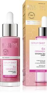 Eveline Cosmetics Serum Shot Kuracja odżywcza, 6x ceramidy