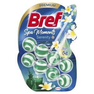 Bref WC Spa Moments Serenity Toilet bowl cleaning and fragrance pendant 2 x 50 g