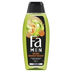 Fa Men Sport Energy Boost Shower Gel with 3in1 formula with guarana and ginseng scent 400 ml