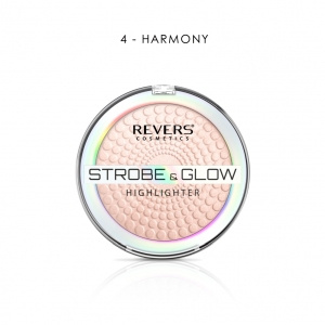 REVERS Puder rozświetlający STROBE & GLOW HIGHLIGHTER  04 HARMONY