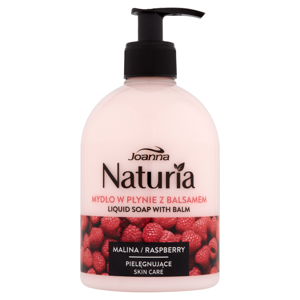 Joanna Naturia Liquid soap with raspberry balm 500 ml