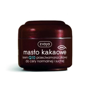 Ziaja Masło Kakaowe, krem Q10 przeciwzmarszczkowy 50 ml