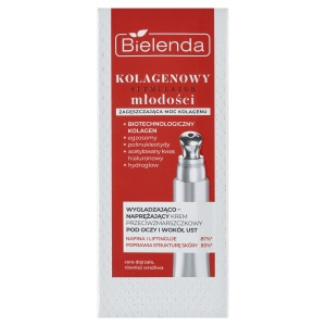 Bielenda Collagen Jugendstimulator Glättende und straffende Anti-Falten-Creme 15 ml