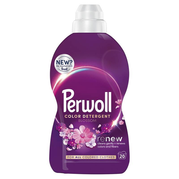 Perwoll Renew Color Blossom Flüssigwaschmittel 1 l (20 Wäschen)